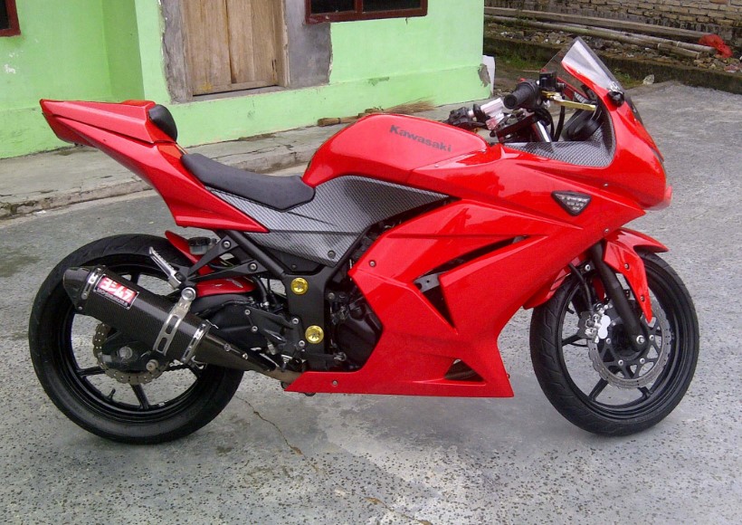 Koleksi Foto Modifikasi Motor Ninja 4 Tak Keren Abiz, Kamu Pilih yang