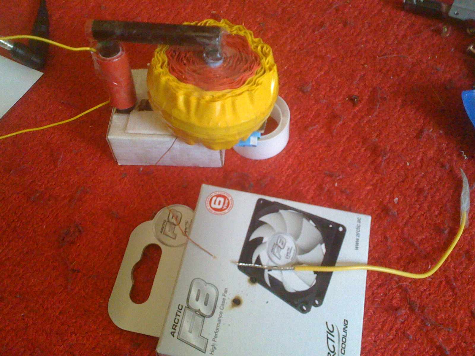 THORPNICS High voltage experiments Part 3 Homemade flyback