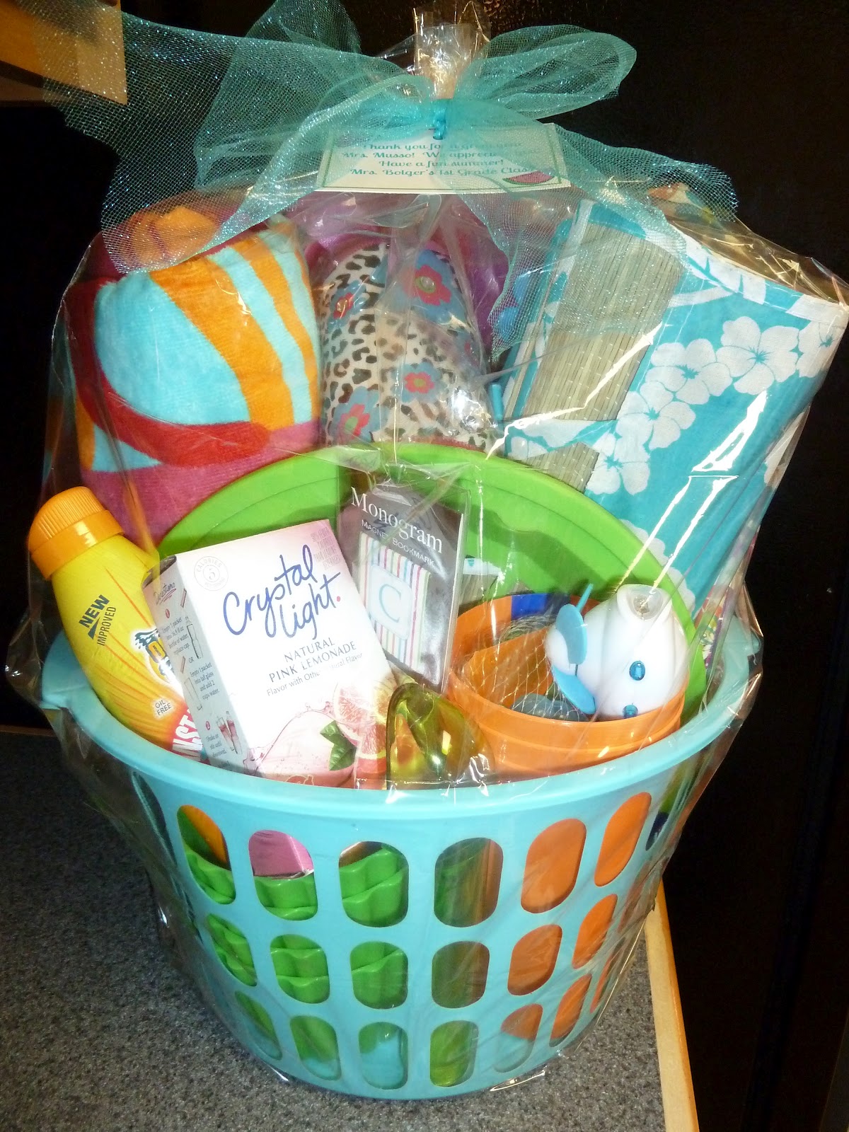 Room Mom Extraordinaire: Summer Basket