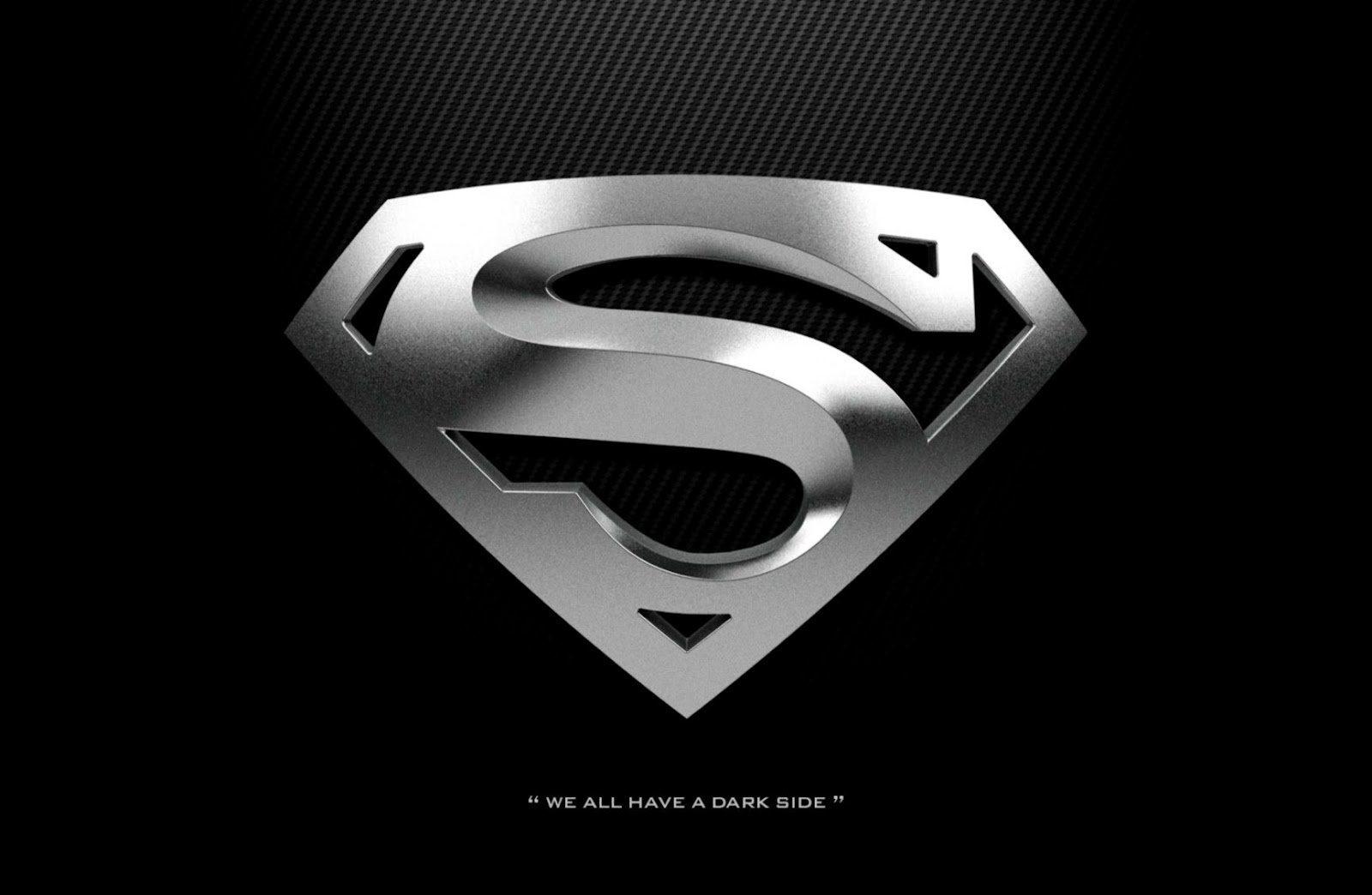 Superman Logo Wallpaper Black