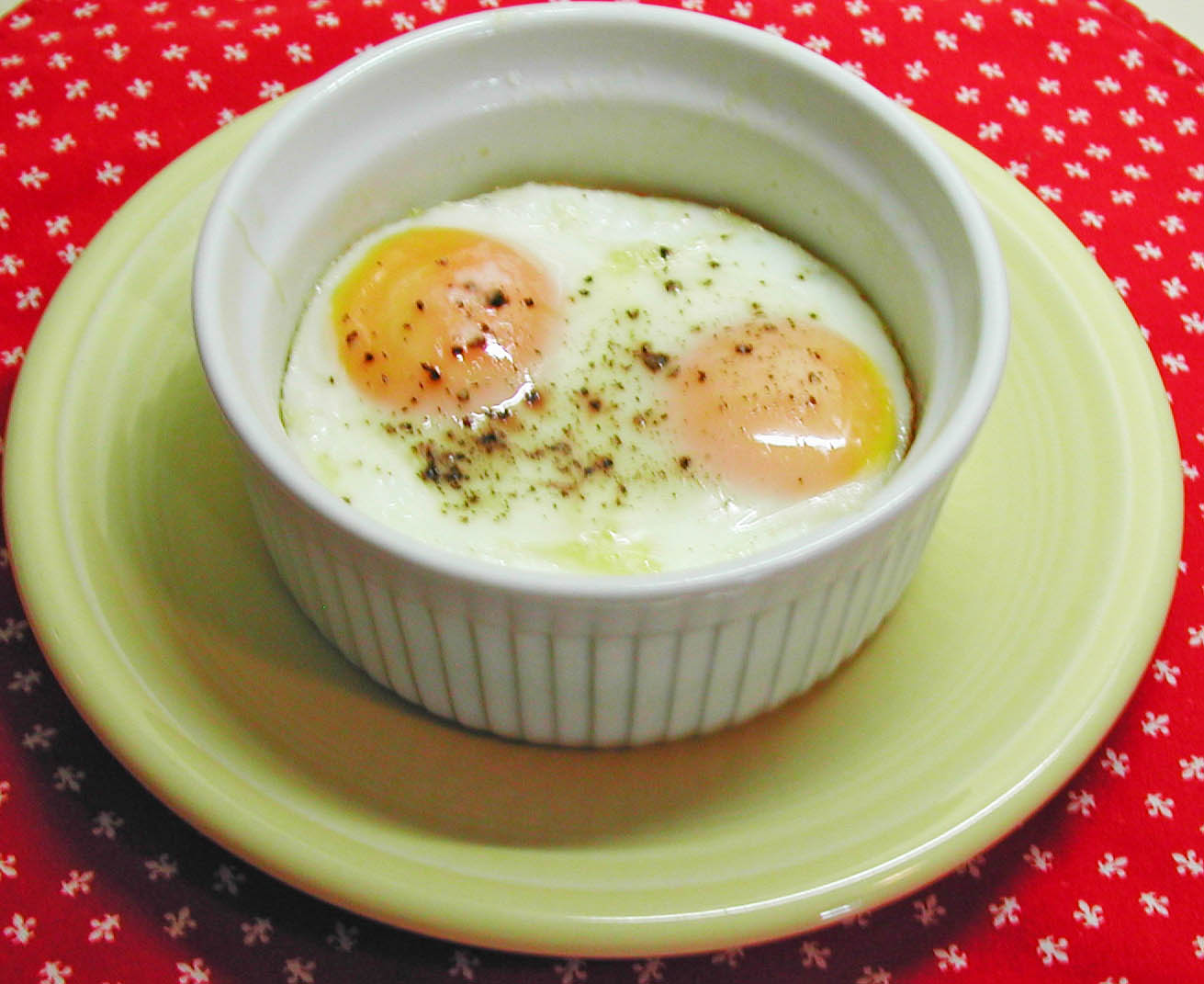 The Iowa Housewife Baked Eggs