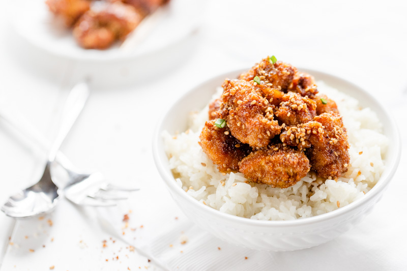 Southern Mom Loves Easy Garlic Sesame Chicken Bites