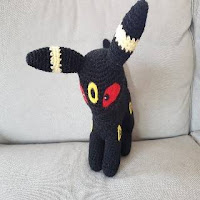 PATRON UMBREON POKEMON AMIGURUMI 28348