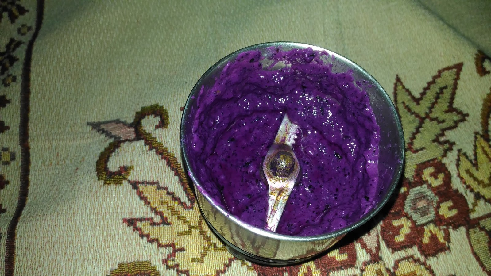 Mukti's Kitchen JAMUN ICE CREAM