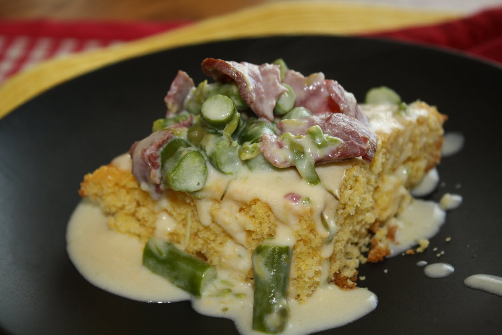 Triple T's Specialty: Dried Beef Gravy Recipe with Asparagus