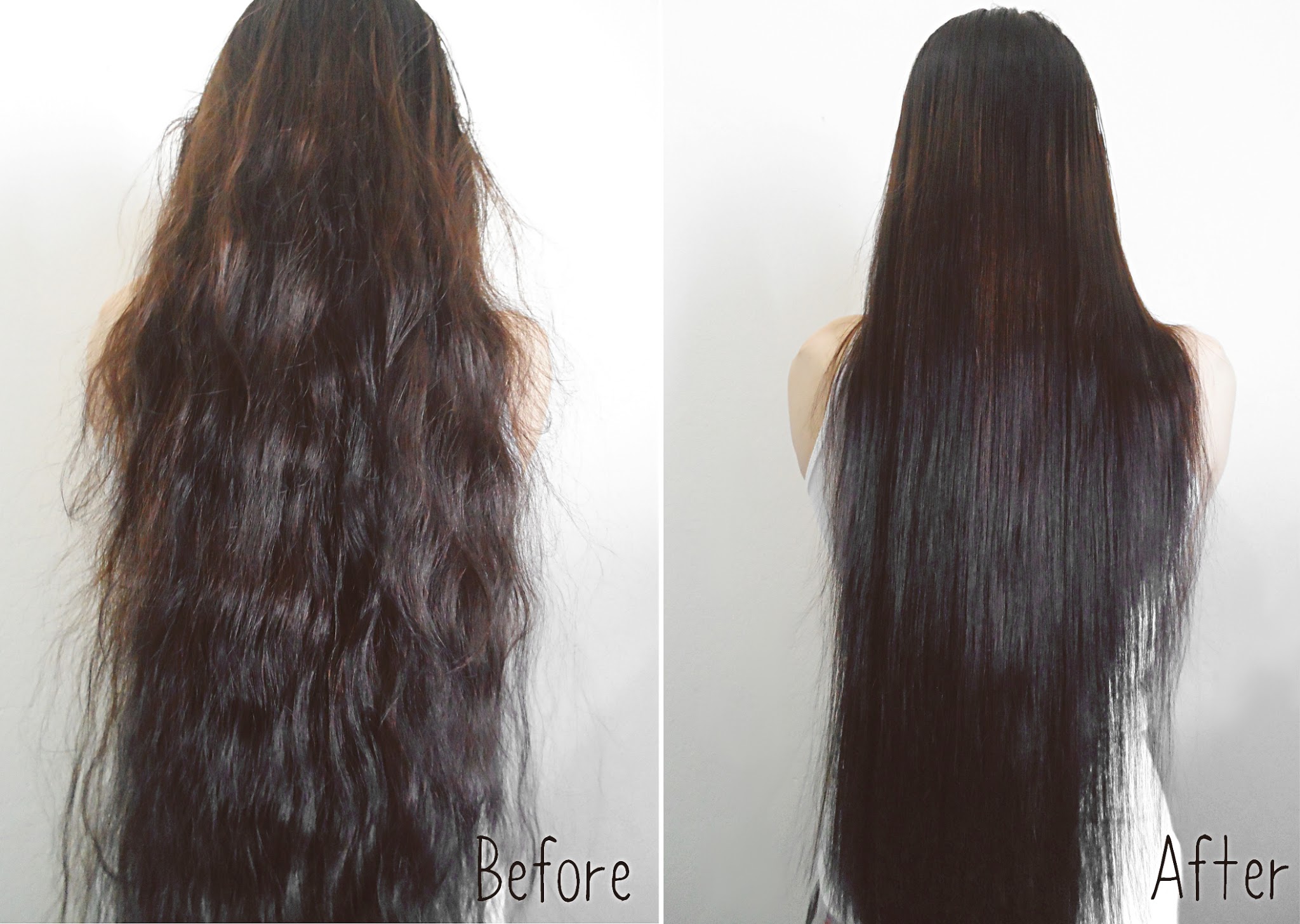 Irresistible Me flat iron review and demonstration by blogger with before and after pictures