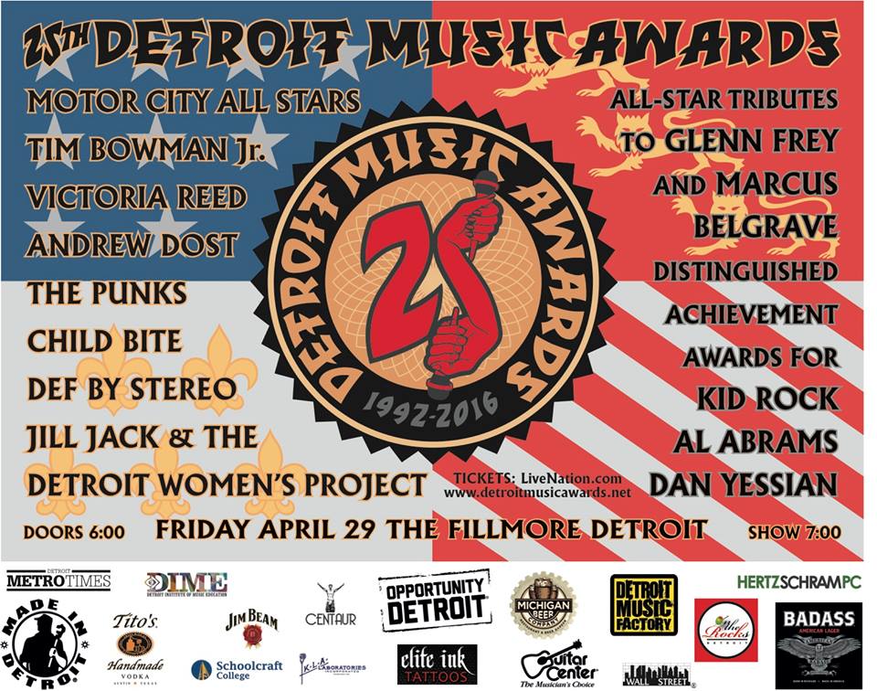 Hip In Detroit The 25th Annual Detroit Music Awards
