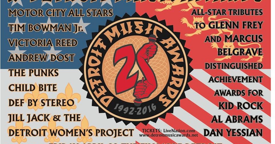 Hip In Detroit The 25th Annual Detroit Music Awards