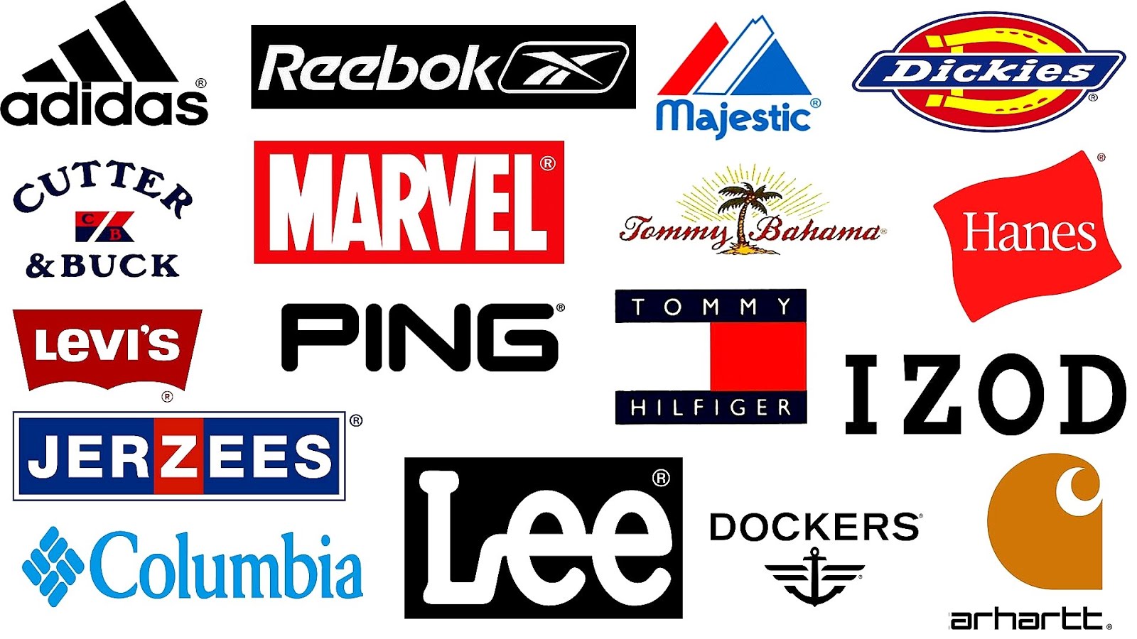 Dress Brand Names List - Brand Choices