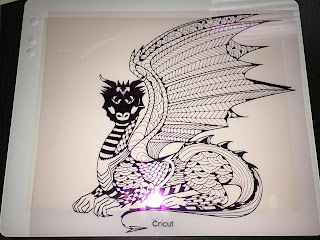 Download Chaos And Crafts Design Free Zentangle Dragon Svg PSD Mockup Templates