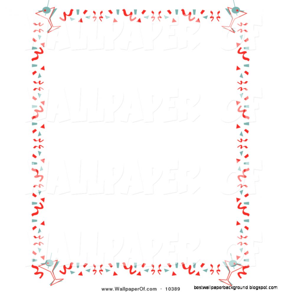 Free Confetti Border Clip Art