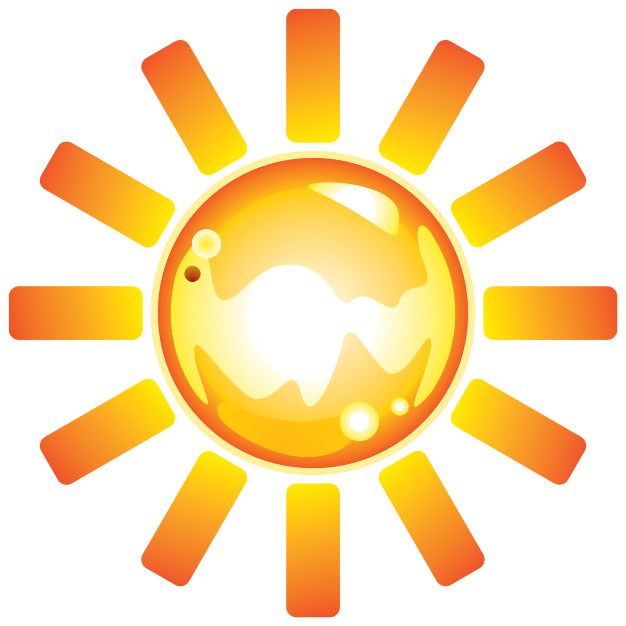 Лучи солнца. Солнце на прозрачном фоне. Яркое солнце на прозрачном фоне. Лучи солнца вектор