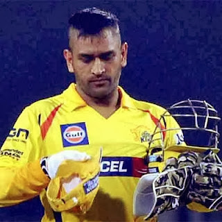 M S Dhoni debuts new hairstyle