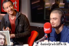 Daniel Radcliffe and James McAvoy on Heart FM Breakfast
