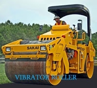 Vibratoe roller tahapan pembuatan jalan