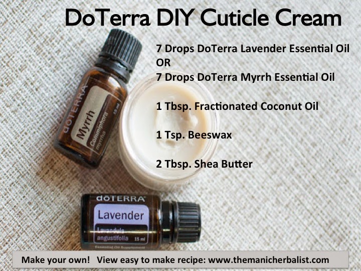 The Manic Herbalist DoTerra DIY Cuticle Cream Yes please!
