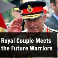 The Royal Couple Meets the Future Warriors