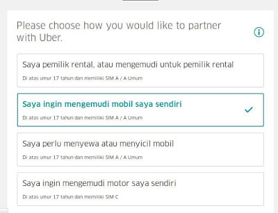 Layanan uber partner