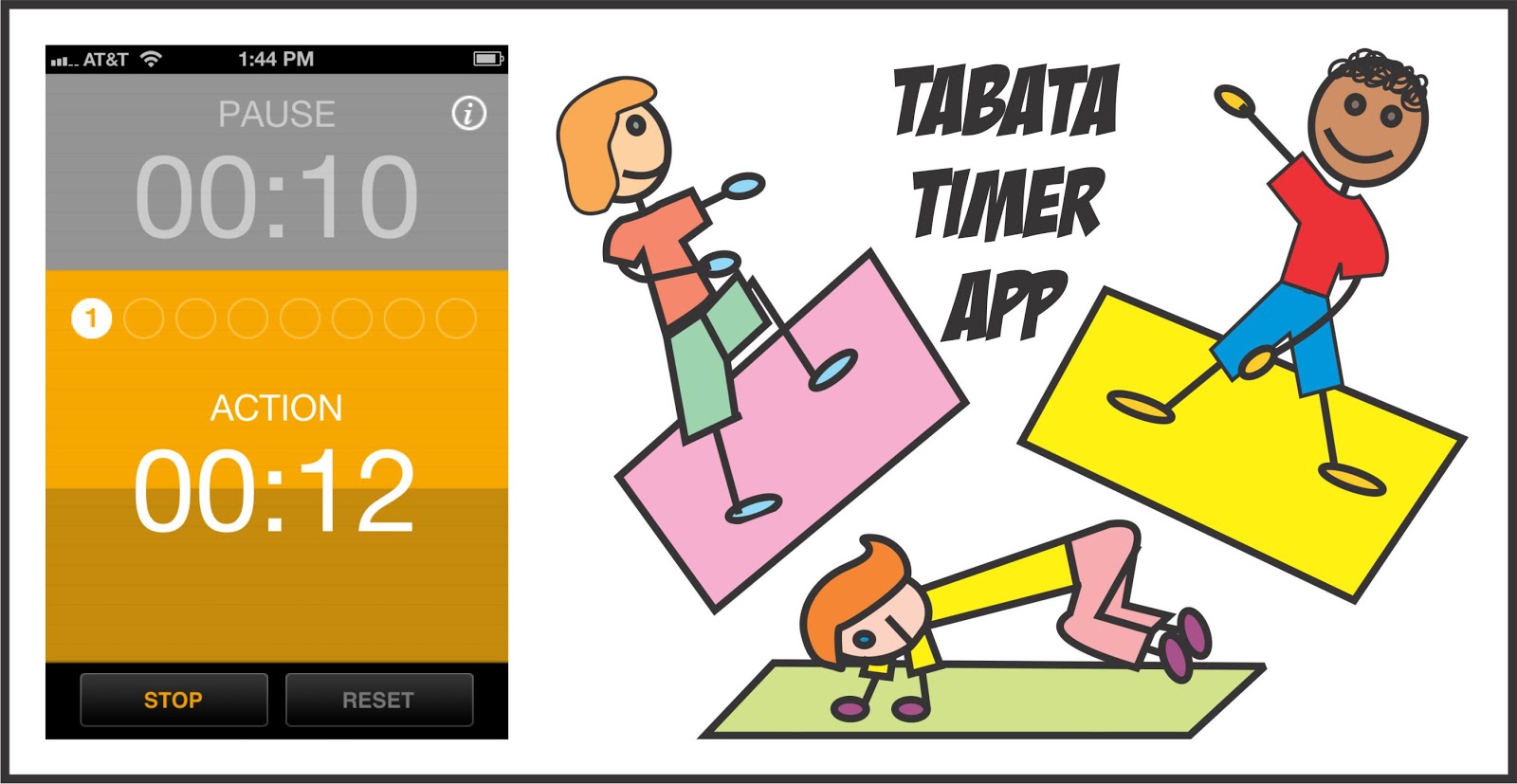 ægteskab Wade ifølge Tabata Timer App to Get Moving - Your Therapy Source