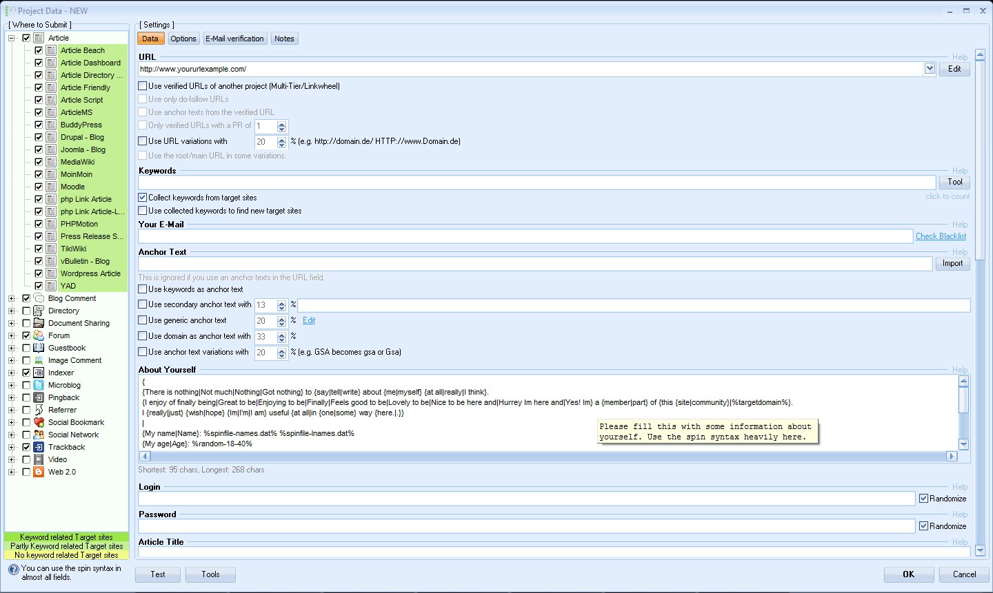 Gsa search engine ranker 50 discount поддержка и продвижение web сайтов
