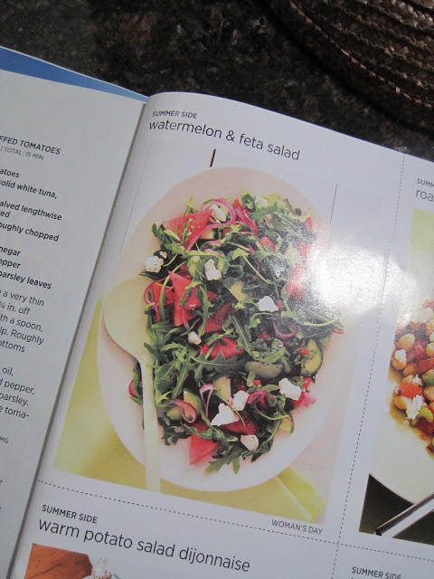 Watermelon and Feta Salad #recipe
