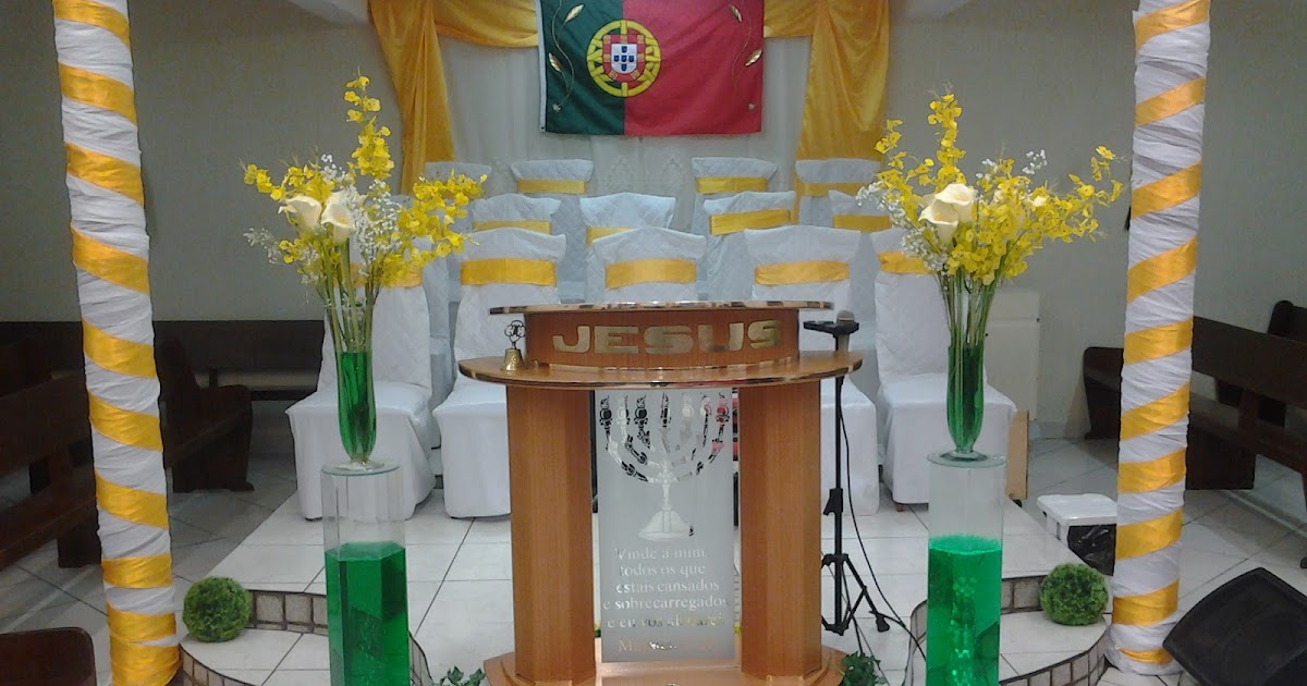 GALERIA DE FOTOS Decoração Púlpito de Igrejas