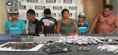 Operação das polícias Civil e Militar apreende drogas, armas, dinheiro e prende seis em Chapadinha