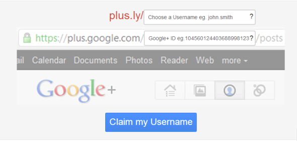 Plus.ly personaliza tu dirección de Google Plus.