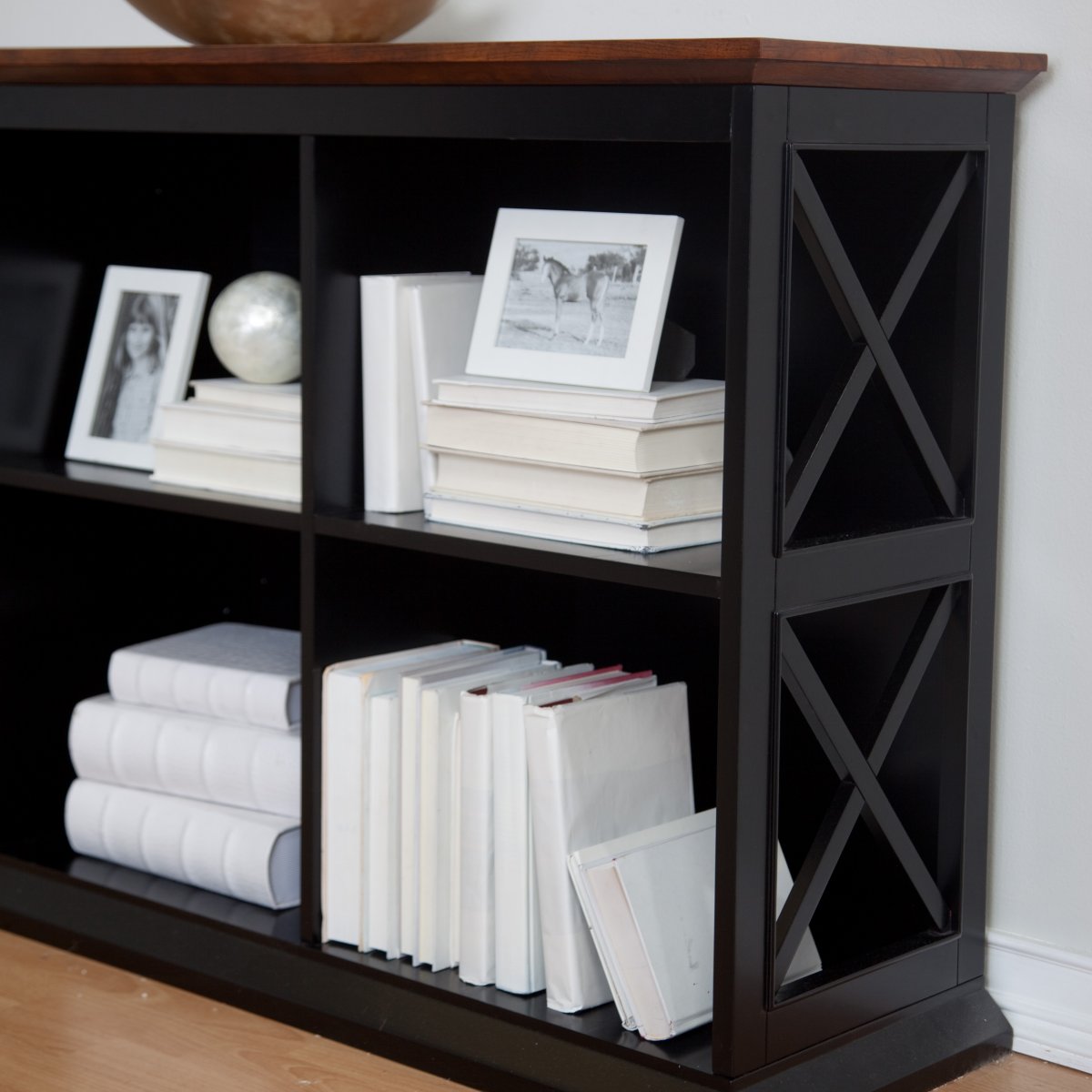 Stackable Bookcase Hampton Console Table Bookcase