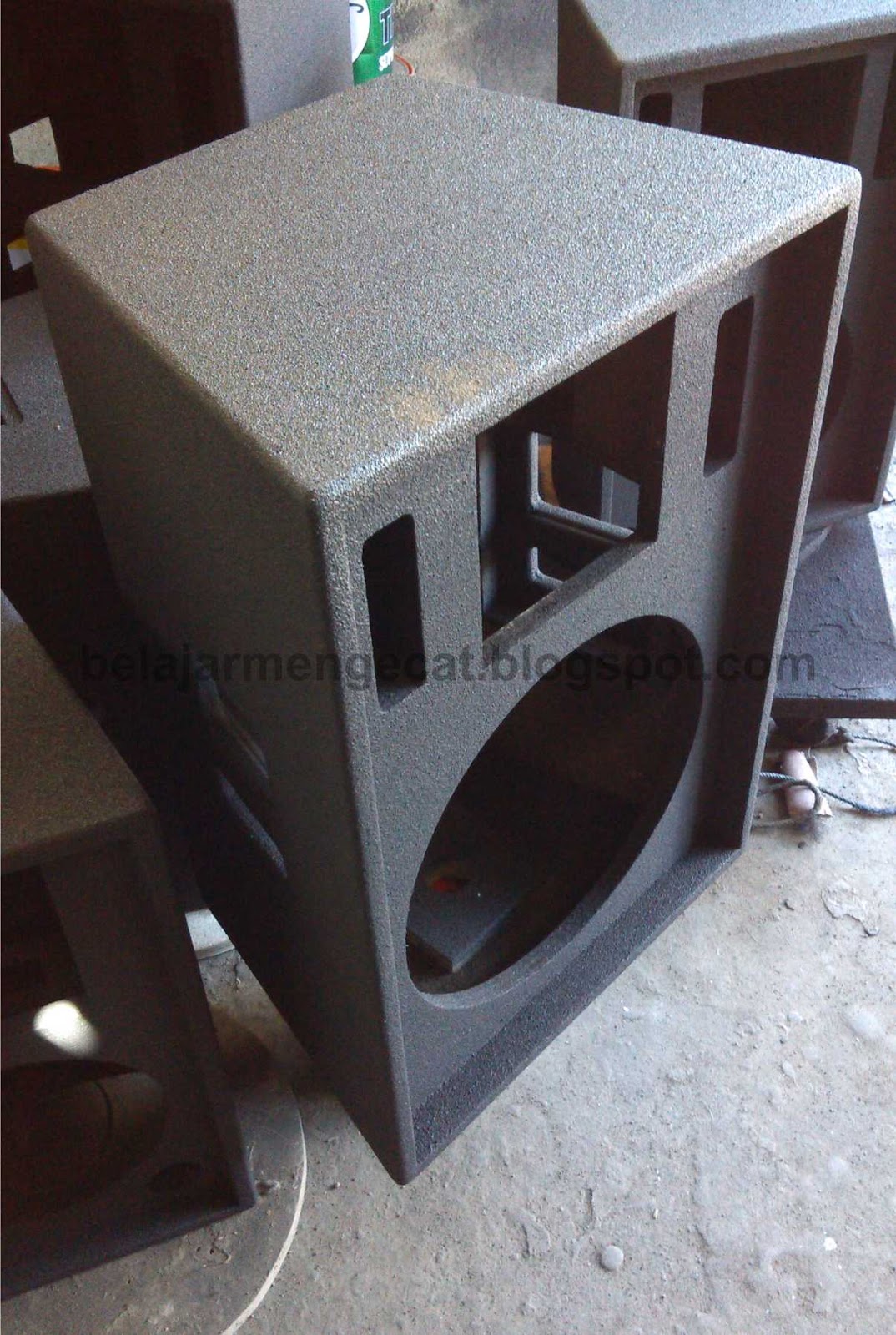 Belajar Mengecat Box Speaker Rasa Vircan