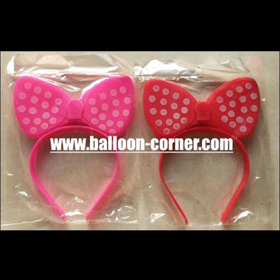 Bando Minnie Mouse Lampu LED Bando Minnie Mouse Lampu LED