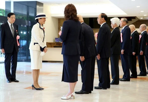 Crown Princess Kiko, Princess Hanako of Hitachi, Princess Nobuko of Mikasa, and Princess Hisako of Takamado