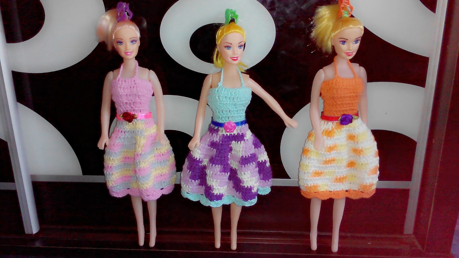 Geeina Crochet: Barbies Doll Crochet Dress