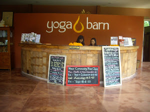THE YOGA BARN HAS A FULL SCHEDULE OF DAILY CLASSES FROM MORNING TILL NIGHT