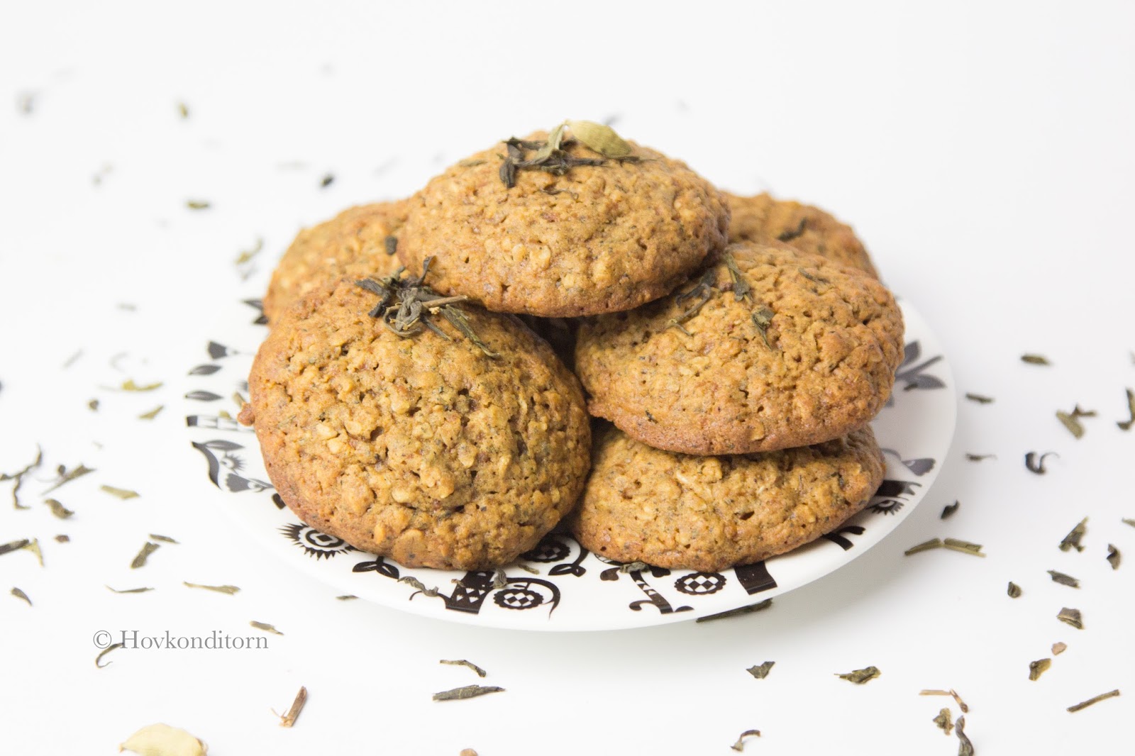 Chai Tea Oat Cookies