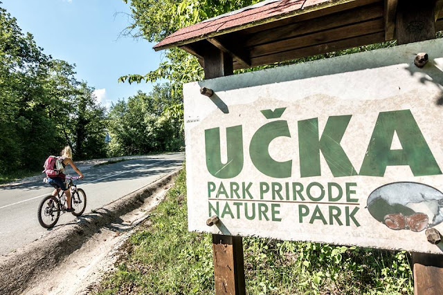 Single Trail Mountainbike Ucka Kroatien Opatija