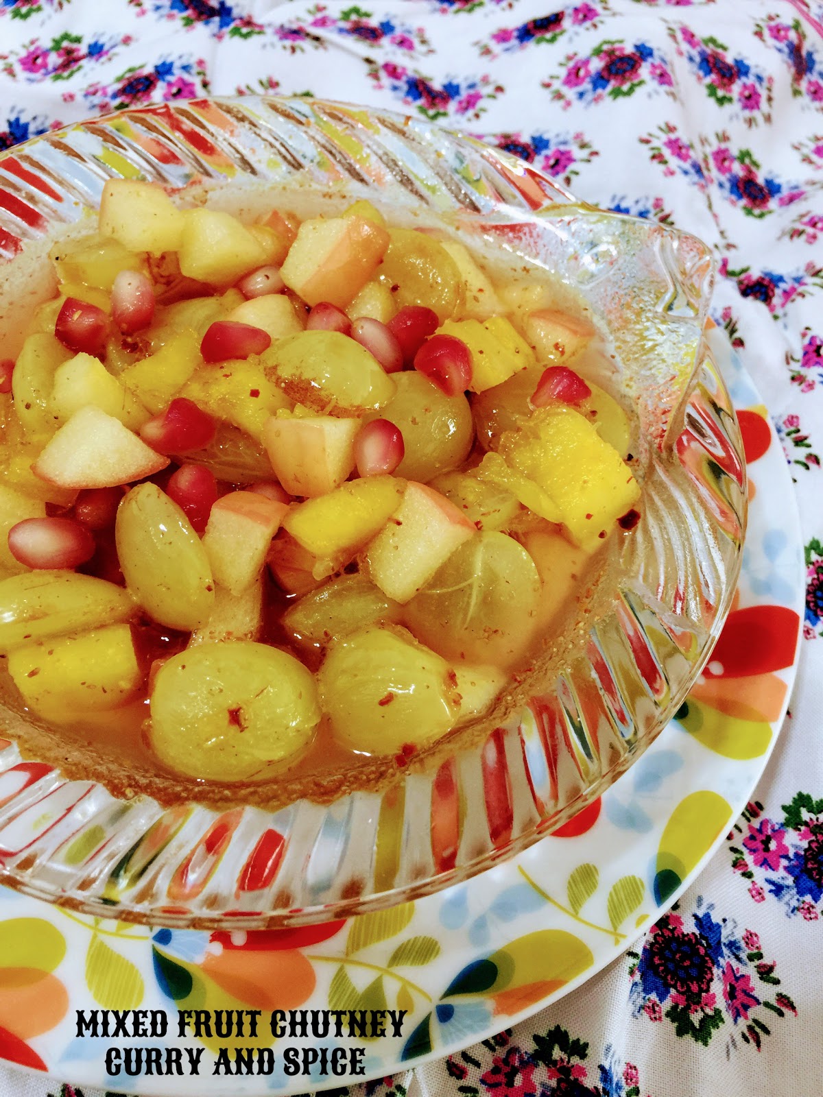 CURRY AND SPICE MIXED FRUIT CHUTNEY