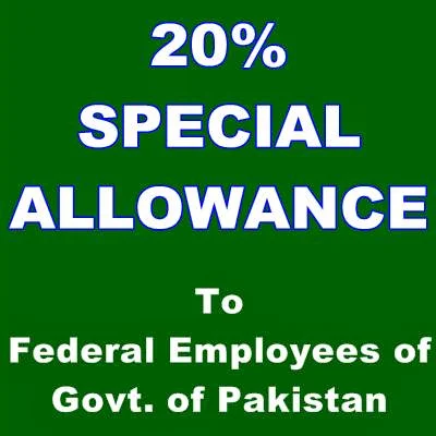 20 percent special allowance