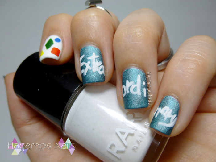Nail Art Extraordinary Clean Bandit. Reto #DIASDEVERANO Hagamos Nails