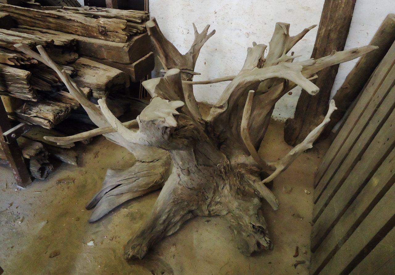 TREE ROOT TABLE BASES Phases Africa African Decor & Furniture