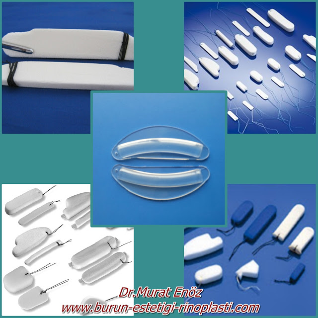 Silikon Splint - Burun Tamponu - Tamponsuz Burun Ameliyatı - Silikon Splintin Avantajları - Burun Tamponlarının Özellikleri - Burun Ameliyatlarında Kullanılan Tamponlar