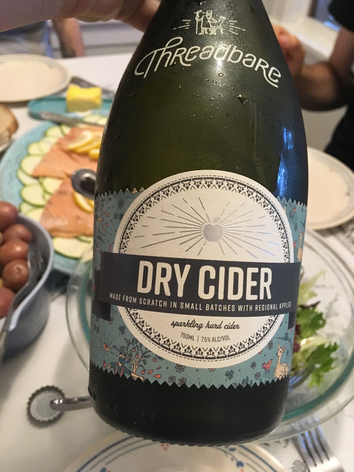 Along Came a Cider Cider Review Threadbare Dry Cider and Indian