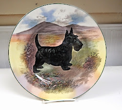 Scottish Terrier Plate Royal Doulton