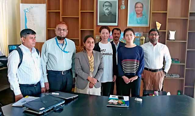 The Habitat Korean delegation visited the Yasasa function of Banskhali বাঁশখালীর ইপসার কার্যক্রম পরিদর্শনে হ্যাবিট্যাট কোরিয়ান প্রতিনিধিদল