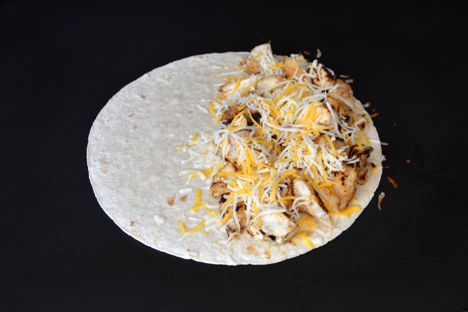 Recipe 380 Calorie Chicken Quesadillas Perfectly Ambitious