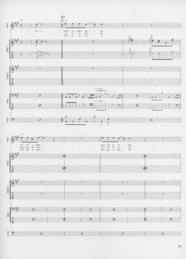 John Lennon Cold Turkey Partituras para Batería