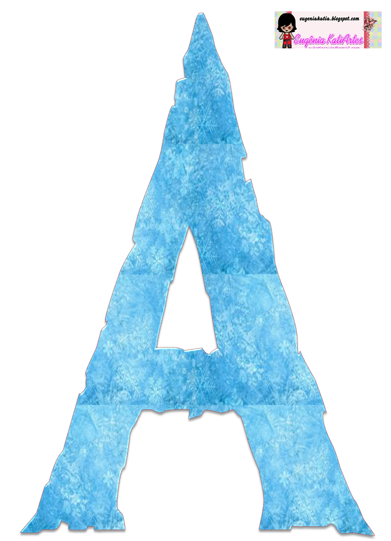Letras De Frozen Abecedario Completo Para Descargar Gratis
