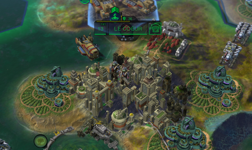 A strong, well-populated city. Its borders have grown massive thanks to its long-term Culture output.