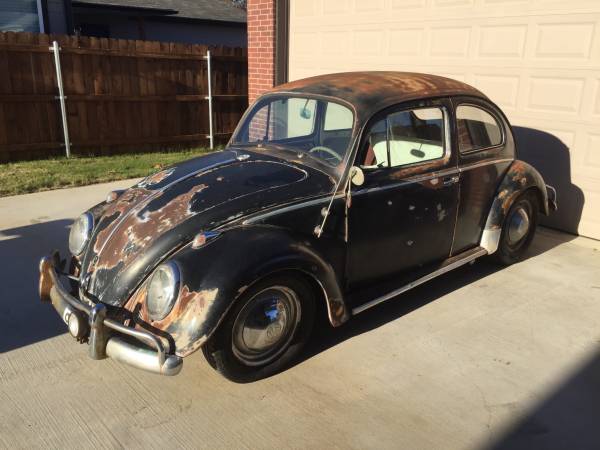 1958 VW Beetle Patina Ratrod