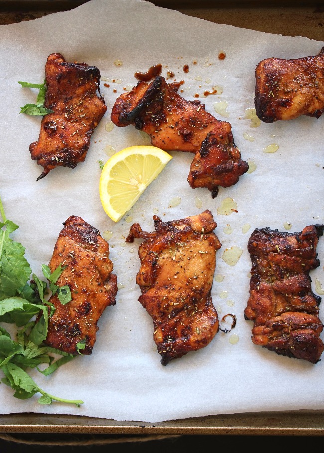 Just Jessie B: Whole30 Marinated Chicken Thighs